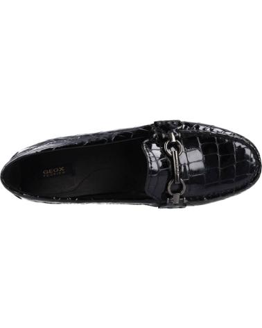 Halbschuhe für Damen GEOX CROC PR PAT LEA NEGRO