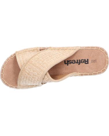 Sandalias de Mujer REFRESH 72917 C BEIGE