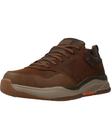 Sportivo per Uomo SKECHERS 210021 ZAPATILLAS CASUAL DE HOMBRE CUERO CUERO