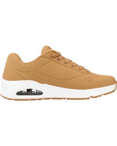 Zapatillas-casual-para-hombre-SKECHERS-SNEAKERS-52458-CUERO-MARRóN
