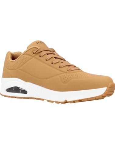 Zapatillas-casual-para-hombre-SKECHERS-SNEAKERS-52458-CUERO-MARRóN