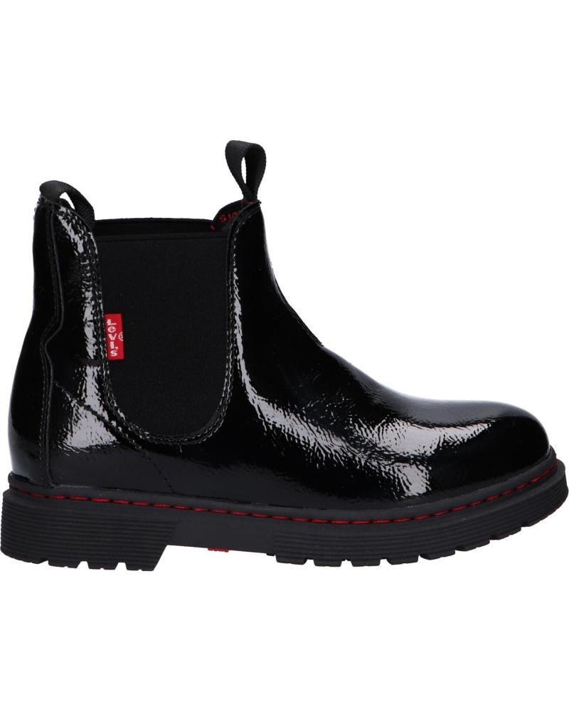 Botines de Niña y Niño LEVIS VPHI0024S OHIO 2459 BLACK SHINY