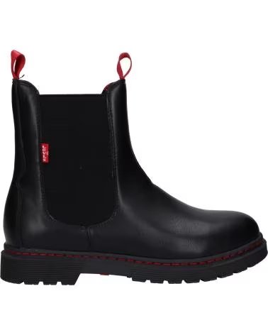 Botas de Mulher e Menina e Menino LEVIS VPHI0047S OHIO HIGH 0562 BLACK BLACK