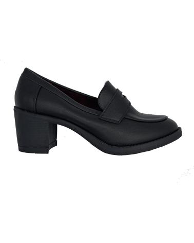 Zapatos de Mujer DAVINIA MOCASIN TACON MUJER NEGRO
