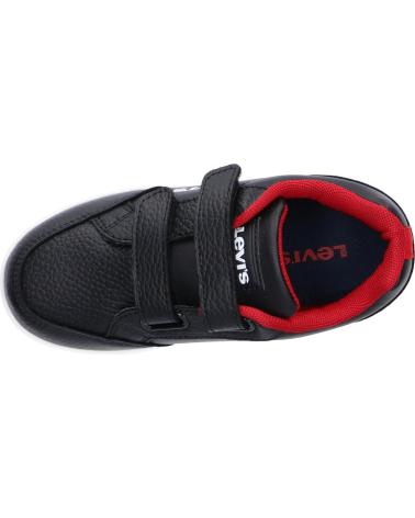girl and boy Trainers LEVIS VGRA0145S NEW DENVER 0003 BLACK