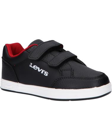 girl and boy Trainers LEVIS VGRA0145S NEW DENVER 0003 BLACK