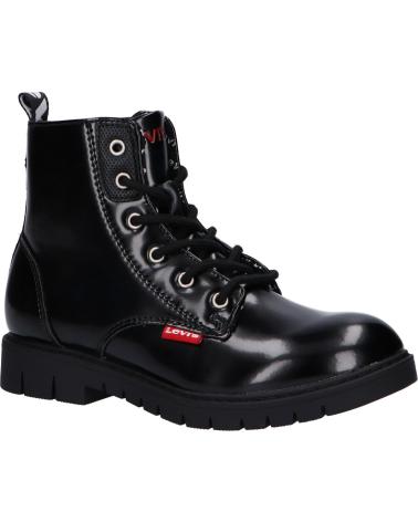 Botas de Niña y Niño LEVIS VPHI0022S PASADENA 2459 BLACK SHINY