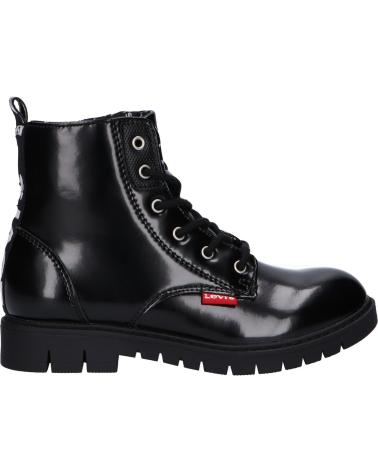 Botas de Niña y Niño LEVIS VPHI0022S PASADENA 2459 BLACK SHINY