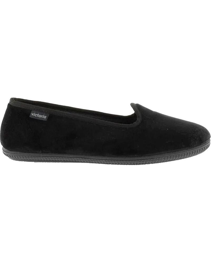 Sportivo-De-Mujer-VICTORIA-49114-ODA-SLIPPER-TERCIOPELO-NEGRO