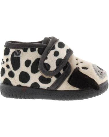 girl House slipers VICTORIA 5119 OJALA ZAPATILLAS CASA ANIMALES ANTRACITA
