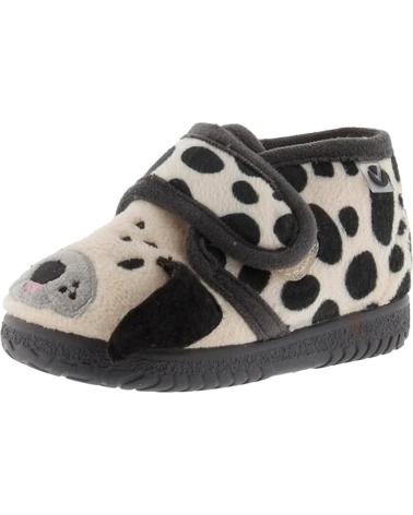 girl House slipers VICTORIA 5119 OJALA ZAPATILLAS CASA ANIMALES ANTRACITA