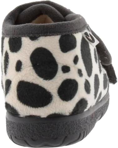 girl House slipers VICTORIA 5119 OJALA ZAPATILLAS CASA ANIMALES ANTRACITA