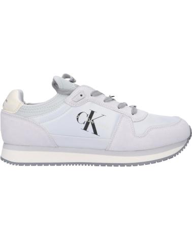 Zapatillas deporte de Hombre CALVIN KLEIN YM0YM00553 SOCK LACEUP PSX OYSTER MUSHROOM
