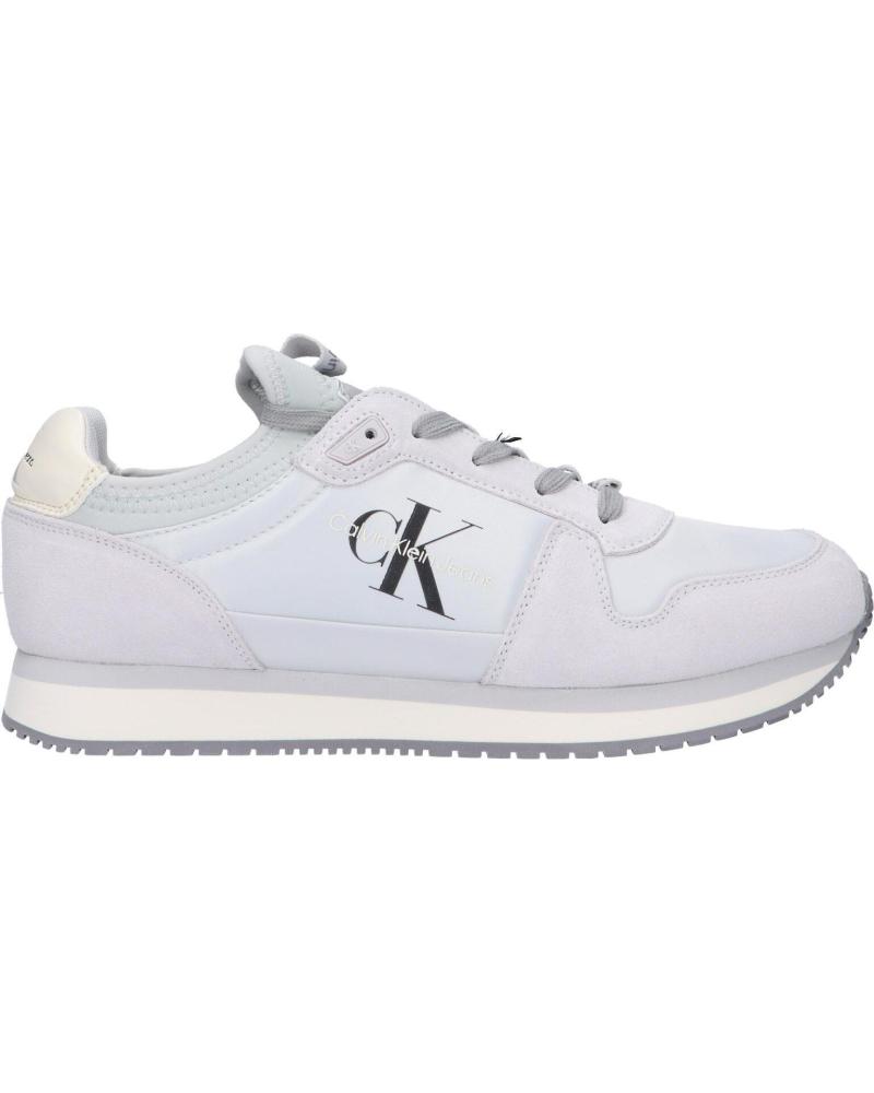 Zapatillas deporte de Hombre CALVIN KLEIN YM0YM00553 SOCK LACEUP PSX OYSTER MUSHROOM