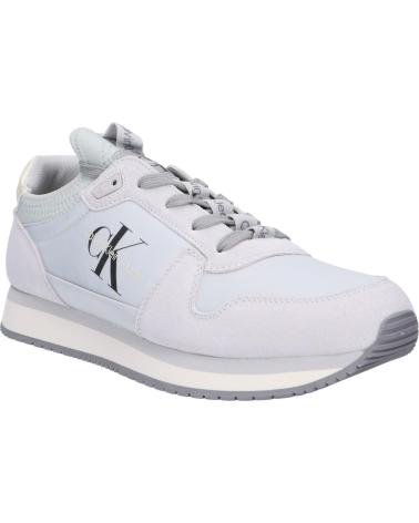 Zapatillas deporte de Hombre CALVIN KLEIN YM0YM00553 SOCK LACEUP PSX OYSTER MUSHROOM