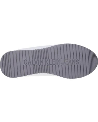 Zapatillas deporte de Hombre CALVIN KLEIN YM0YM00553 SOCK LACEUP PSX OYSTER MUSHROOM