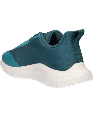 Zapatillas deporte de Hombre CALVIN KLEIN YM0YM00968 EVA RUNNER LOW LACE 0G2 DEEP TEAL-CREAMY WHITE