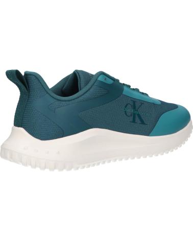 Zapatillas deporte de Hombre CALVIN KLEIN YM0YM00968 EVA RUNNER LOW LACE 0G2 DEEP TEAL-CREAMY WHITE