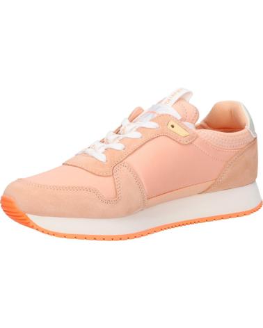 Zapatillas deporte de Mujer CALVIN KLEIN YW0YW00840 SOCK LACEUP 0JL APRICOT ICE-BRIGHT WHITE