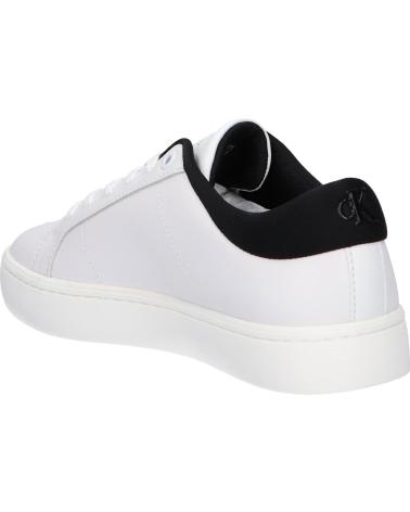 Zapatillas deporte de Mujer CALVIN KLEIN YW0YW01444 CLASSIC CUPSOLE 0GM BLACK-BRIGHT WHITE