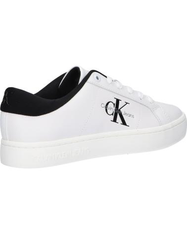Zapatillas deporte de Mujer CALVIN KLEIN YW0YW01444 CLASSIC CUPSOLE 0GM BLACK-BRIGHT WHITE