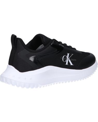 Zapatillas deporte de Mujer CALVIN KLEIN YW0YW01442 EVA RUNNER LOW 0GM BLACK-BRIGHT WHITE