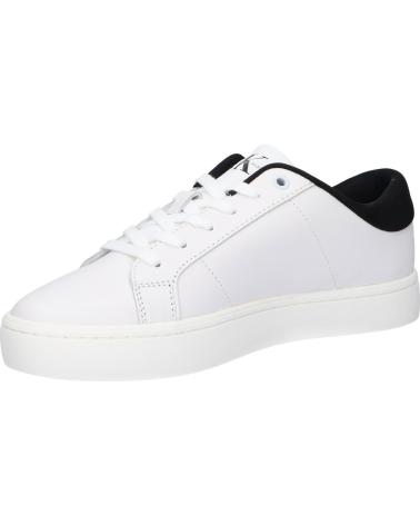 Zapatillas deporte de Mujer CALVIN KLEIN YW0YW01444 CLASSIC CUPSOLE 0GM BLACK-BRIGHT WHITE