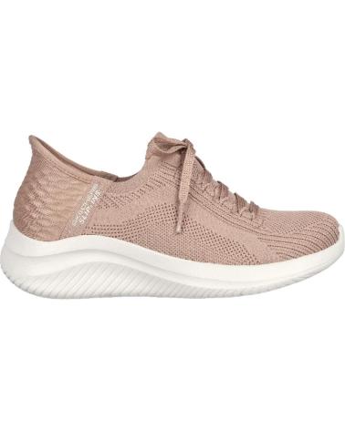Sportivo per Donna SKECHERS SLIP-INS ULTRA FLEX 3 0-BRILLIANT PATH MARRON MARRON