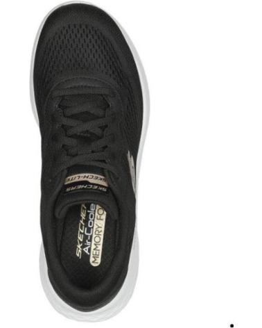 Zapatillas deporte pour Femme SKECHERS ZAPATILLAS MUJER MODELO SKECH-LITE PRO COLOR NEGRO BKRG BKRG