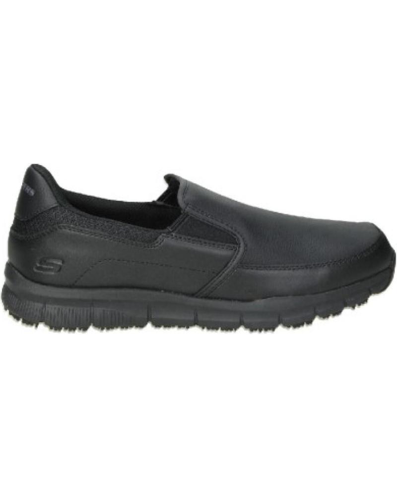 Sportschuhe für Herren SKECHERS ZAPATILLAS HOMBRE MODELO NAMPA-GROTON COLOR NEGRO BLK BLK