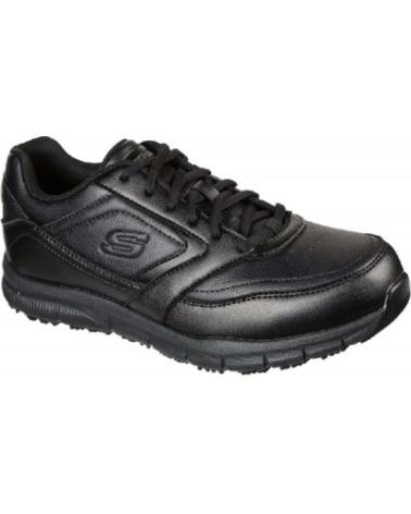 Zapatillas deporte de Hombre SKECHERS NAMPA ANTIDESLIZANTE NEGRO BLK - 40 BLK NEGRO