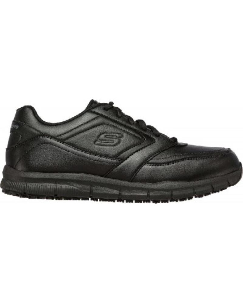 Zapatillas deporte de Hombre SKECHERS NAMPA ANTIDESLIZANTE NEGRO BLK - 40 BLK NEGRO