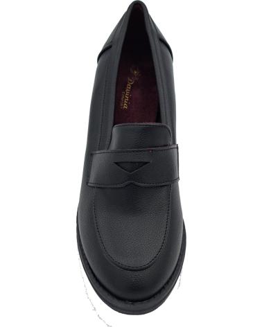 Zapatos de Mujer DAVINIA MOCASIN PLANO MUJER NEGRO