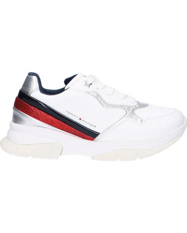 Scarpe sport per Donna TOMMY HILFIGER T3A4-31175-0196X256 BIANCO-MULTICOLOR