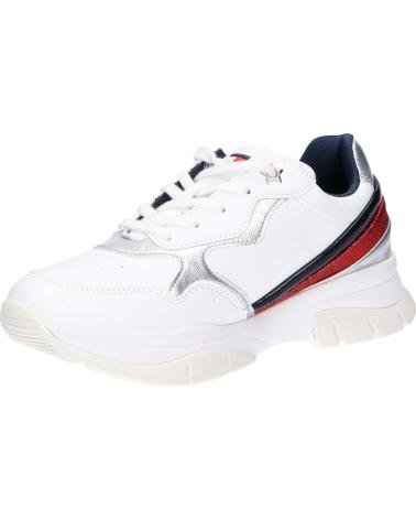 Scarpe sport per Donna TOMMY HILFIGER T3A4-31175-0196X256 BIANCO-MULTICOLOR