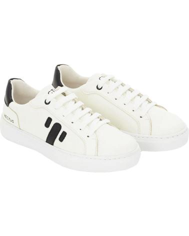 FREIZEITSCHUHE VEGTUS NOPAL WEISS MIT SCHWARZEN DETAILS BLACK