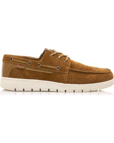 Nauticos pour Homme MTNG ZAPATILLAS MUSTANG PARA HOMBRE EN COLOR MARRON NEGRO
