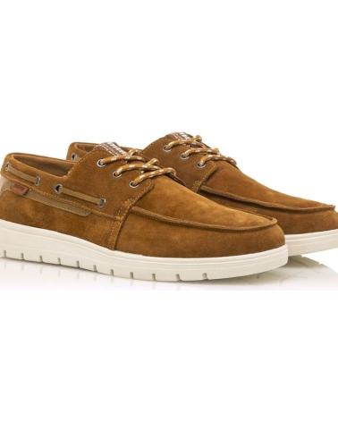 Nauticos pour Homme MTNG ZAPATILLAS MUSTANG PARA HOMBRE EN COLOR MARRON NEGRO