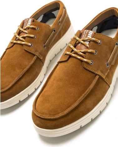 Nauticos pour Homme MTNG ZAPATILLAS MUSTANG PARA HOMBRE EN COLOR MARRON NEGRO