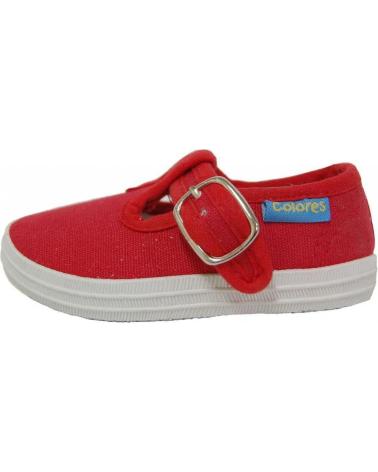 Sportif pour Garçon COLORES PEPITO LONA 190831 ROJO