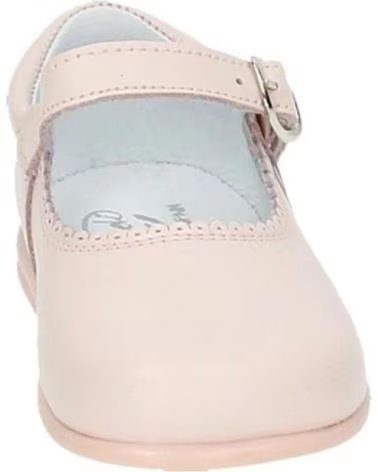 Sapatos de Menina  BAMBINELLI 457 MERCEDITAS PIEL CON HEBILLA ROSA