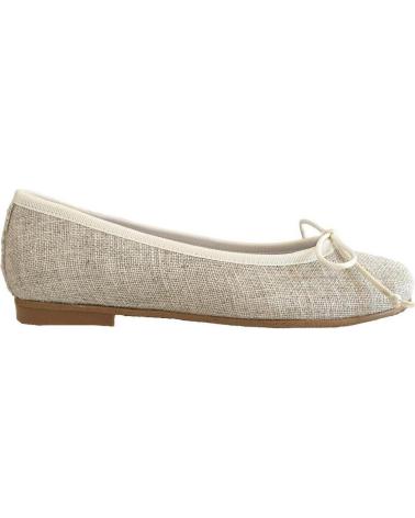 girl Flat shoes CRIOS 49-4 OSLO BEIGE