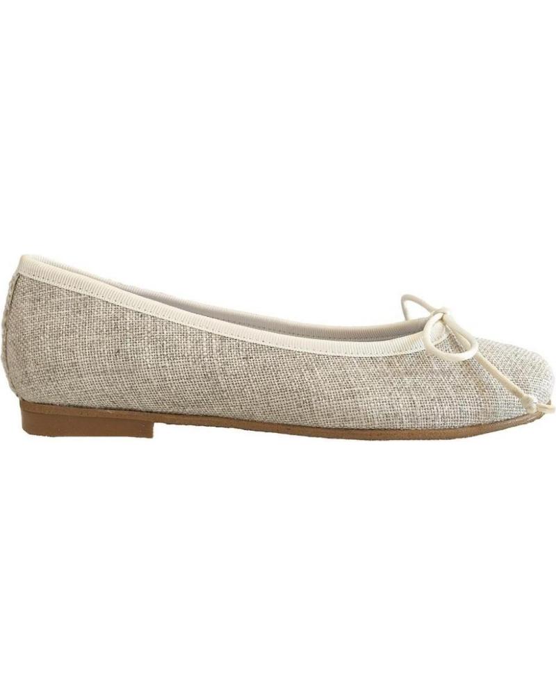girl Flat shoes CRIOS 49-4 OSLO BEIGE