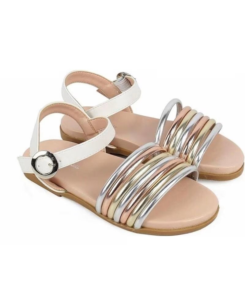 Sandalias de Niña CHIKA10 GUINDA METáLICO