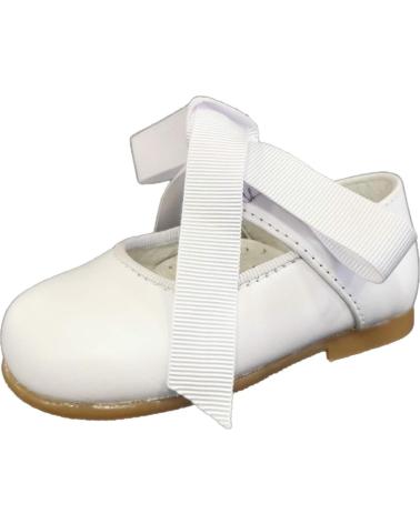 girl shoes CRIOS 43-14 MERCEDES CON LAZO BLANCO