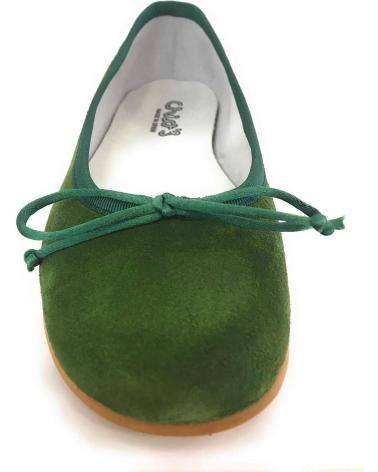 Flat-Shoes-De-Niña-CRIOS-49-166-BAILARINA-SERRAJE-VERDE