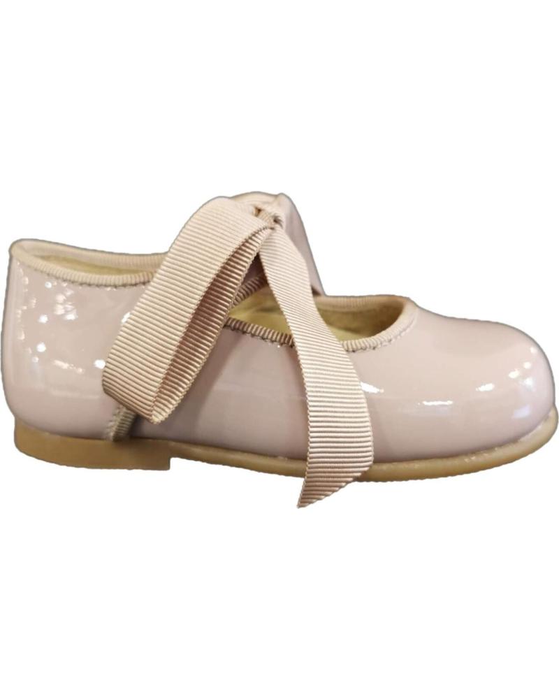 girl shoes CRIOS 43-14 MERCEDES CON LAZO ROSA