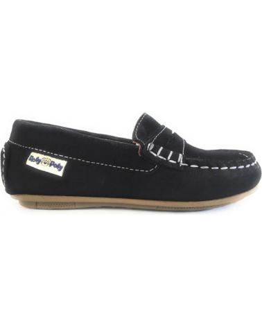 Scarpe per Bambina  MOCASIN EN SERRAJE MARINO AZUL