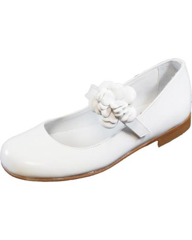 Sabrinas de Menina  V-166-2 COMUNION FLOR BLANCO