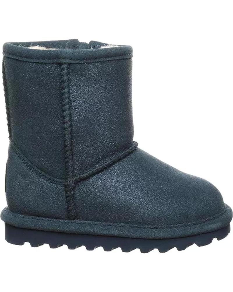 BEARPAW ELLE TODLER ZIPPER AZUL